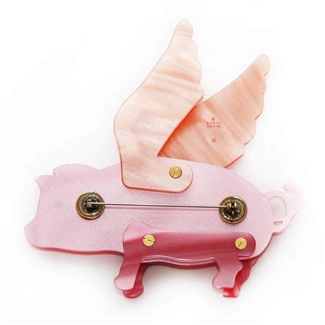 gucci pig barret|Gucci flying pig.